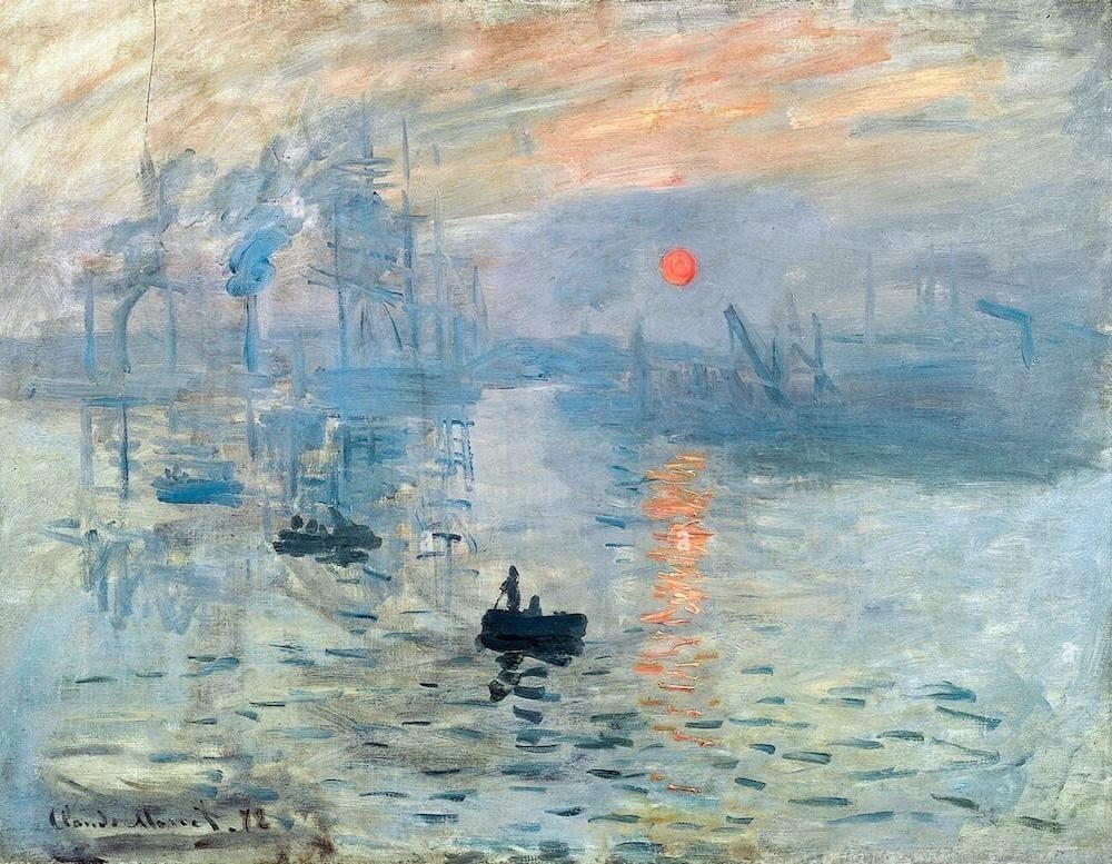 Claude Monet Impression Sunrise